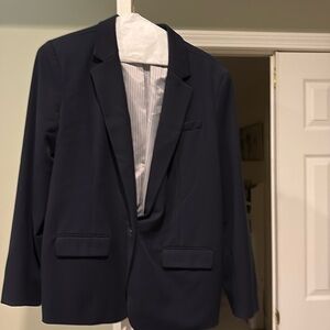 Women’s navy blazer jacket